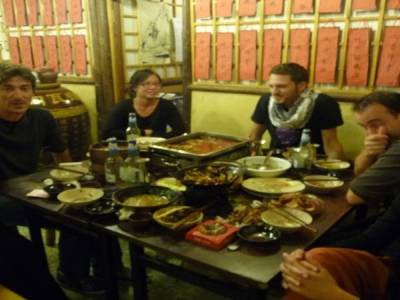 Resto avec Christelle et ses amis