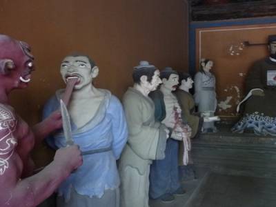 Temple taoiste - departement "peine de mort"