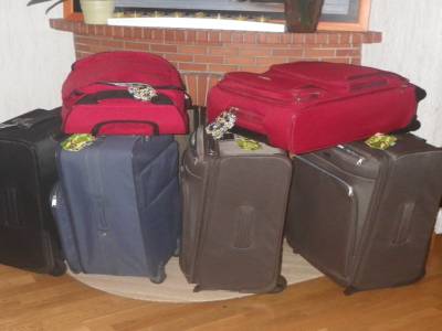 depart  60kg de bagages