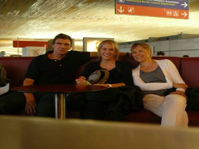 moment de detente avant le depart
