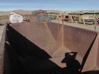 train cementery in Uyuni
