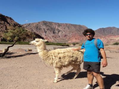 Quebrada de Las Conchas Lama djo