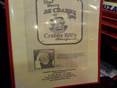 repas du soir au crabe croustillant St Perterburg