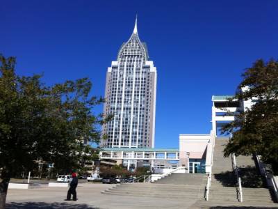 Le plus bulding de l'Alabama est à Mobile