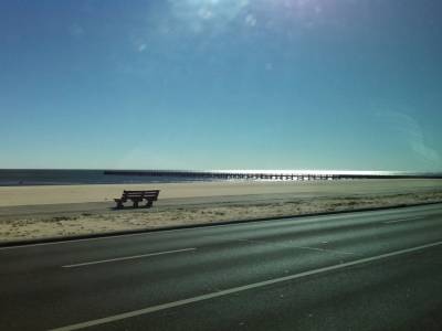 En direction de New Orleans , ouah je vois la mer