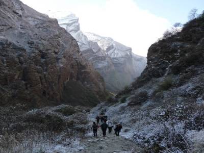 Treck du Sanctuaire des Annapurnas