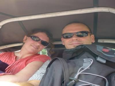 Un petit tour en ojeck (pousse-pousse)