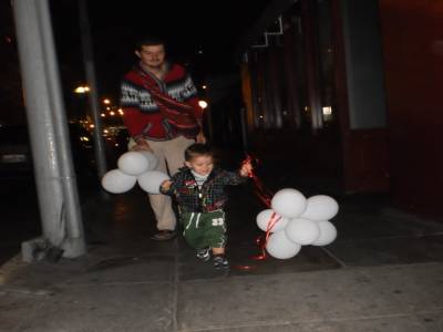 des ballons par milliers
