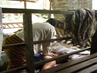 Massage dans un temple et spa aux herbes