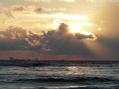 coucher de soleil