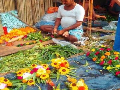 marche aux fleurs