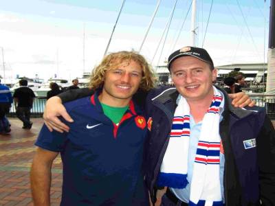 Avec julien pote du colège