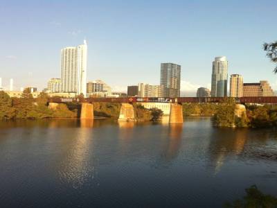 Austin vue du parc