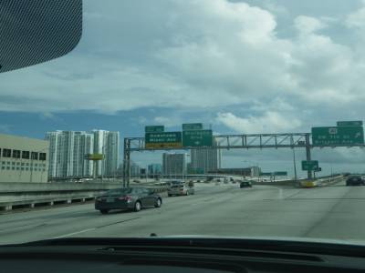 direction Miami downtown