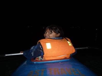 Kayak de nuit,super
