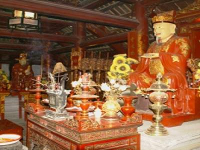 L'autel de Confucius (Temple de la Littérature)