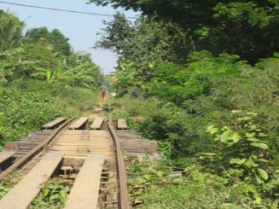 sur les rails