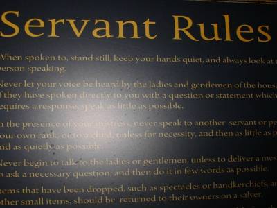 Servant Rules