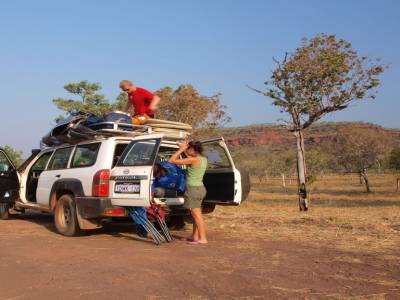 La vie dans le bush