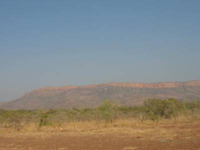 Mont Cockburn au début de la Gibb river road