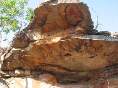 Ancien lieu de vie Aborigène près de Mitchell Plateau