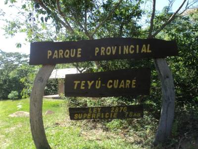 Parc Teyu Cuare entree