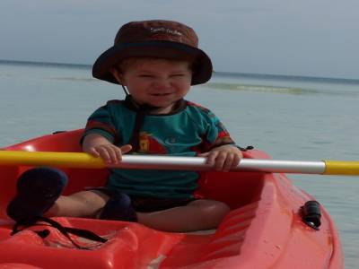Luc en bateau