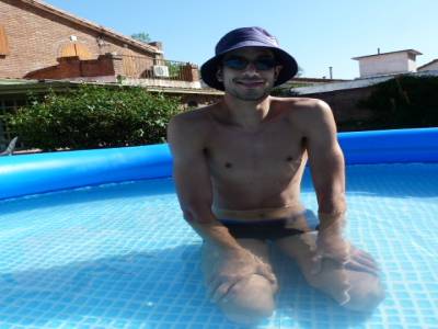 ptite baignade à la maison!