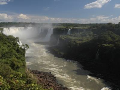 Iguazu falls, from Brazil
