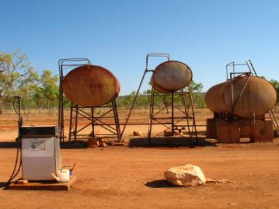 Une roadhouse au milieu de la gibb river road