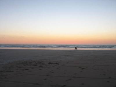 Coucher de soleil sur Cable beach