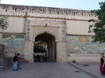 Entree du Palais de Mehrangarh