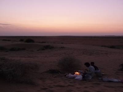 Diner a la 2eme dune