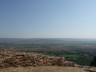 Vue de la ville-forteresse