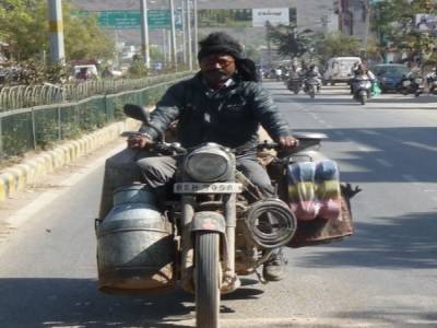 Easy rider likes milk