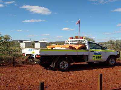 Camping au Karijini, le 17/07/2011.