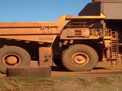 Mine de fer de Rio Tinto, Tom Price, le 18/07/2011.