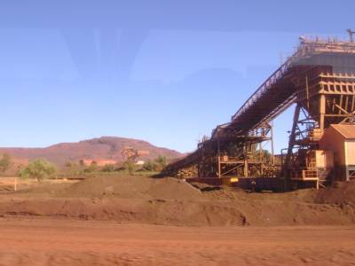 Mine de fer de Rio Tinto, le 18/07/2011.