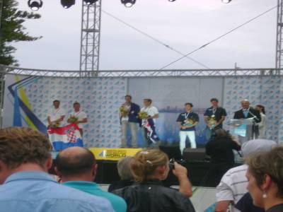 Championnat du monde de voile, Fremantle, le 10/12/2011.