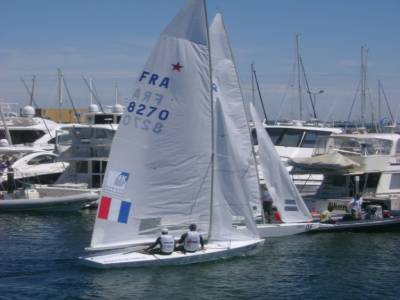 Championnat du monde de voile, Fremantle, le 10/12/2011.