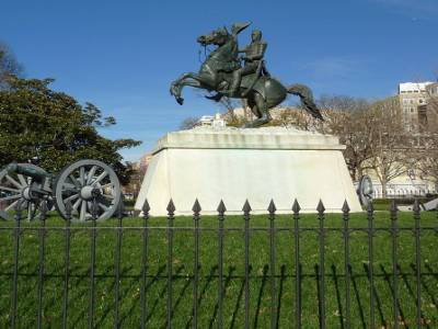 Le Parc en face de la Maison Blanche