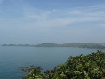 vue de la pointe de Cabo de Rama