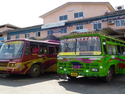 Bus stand