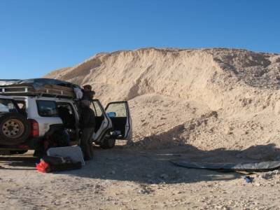 Une carrière près de Nambung N.P.