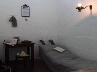 Une cellule de la prison de Port Arthur.