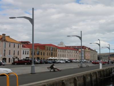 Salamanca Place à Hobart.