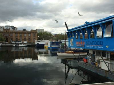 Port de Hobart!