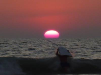 parfait coucher de soleil