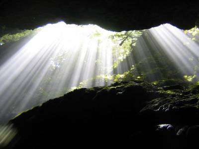 Speleo dans les grottes
