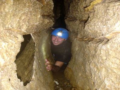 Speleo dans les grottes